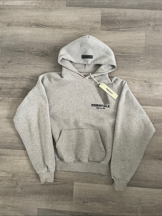 Essentials Other - Authentic essentials fear of god hoodie ss22 dark oat men’s size XS